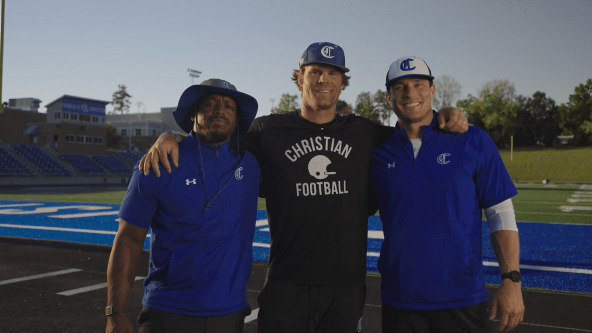 Behind the Scenes during Charlotte Christian Middle School Football's Dream Season