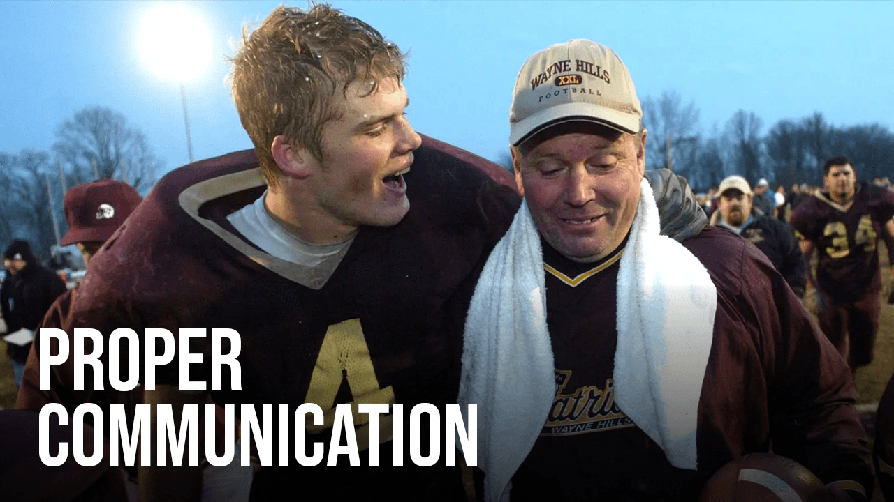 Greg Olsen's Dad on Proper Communication with Coaches