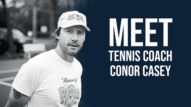 Five Questions with Tennis Coach Conor Casey