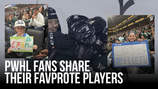 These young hockey fans know what's up!