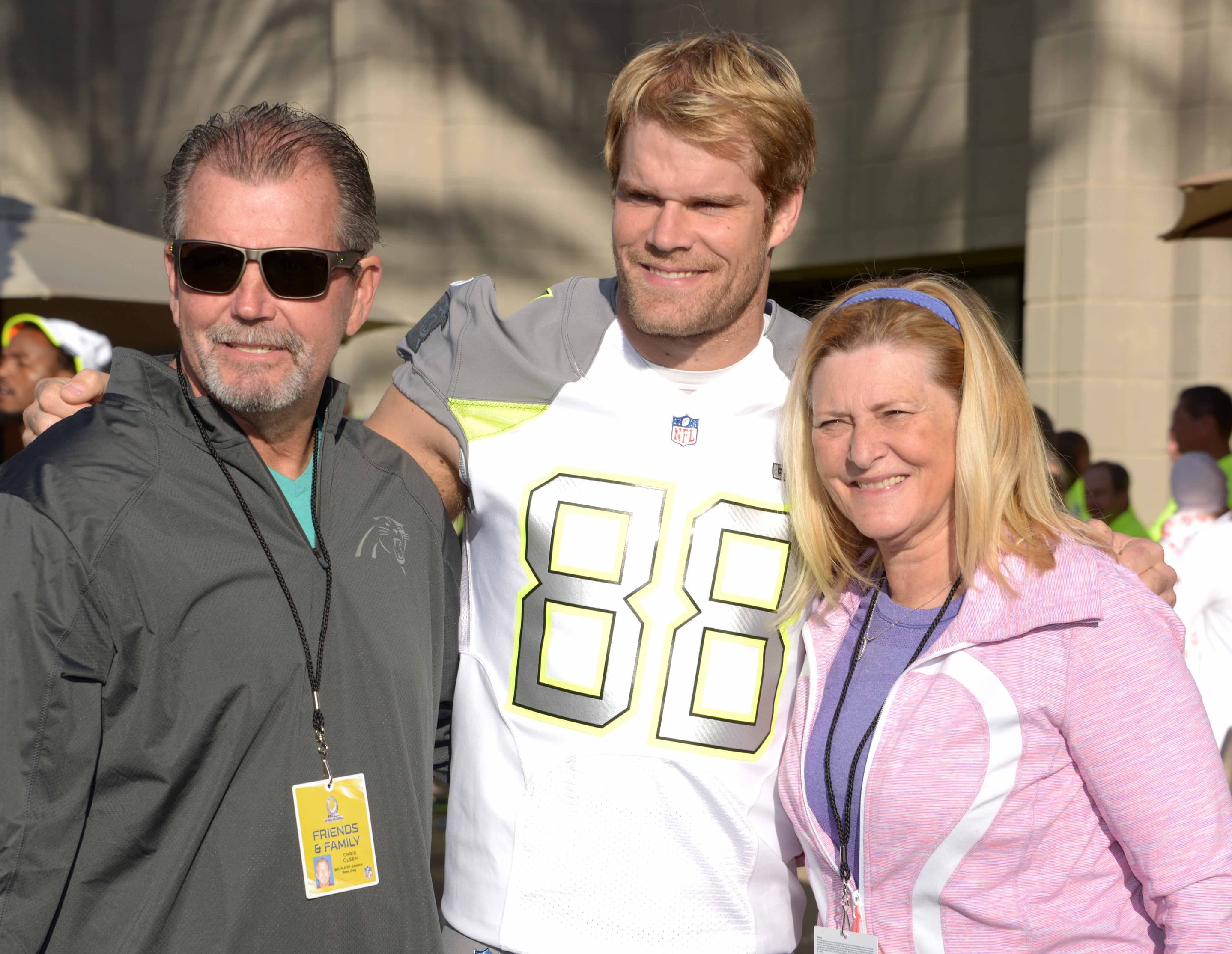 The Best Coach Greg Olsen has Ever Had … his Dad