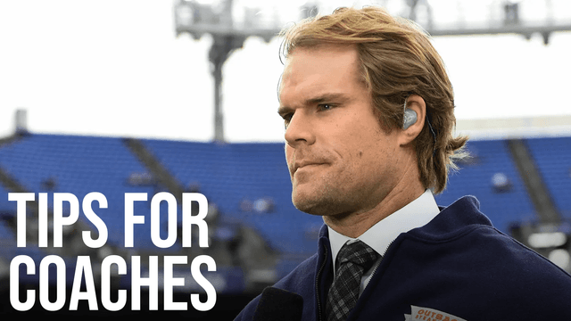 Greg Olsen's Tips for New Coaches