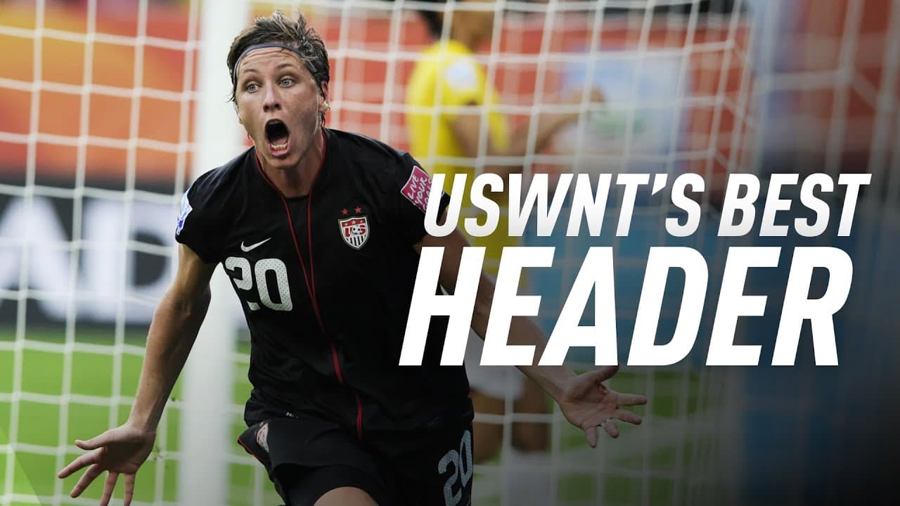 Abby Wambach recaps the greatest header in USWNT history